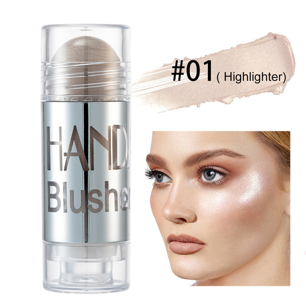 Hydrating Shimmer Blush Stick for Dewy Cheeks