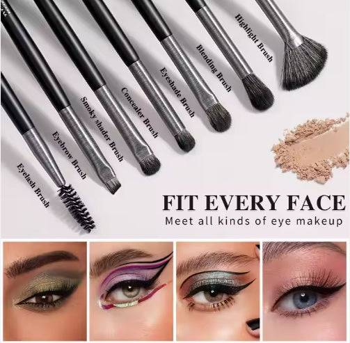 10-Piece Makeup Brush Set for Smooth Blending