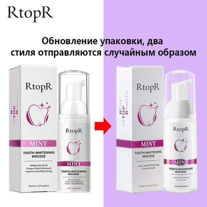 Gentle Teeth Whitening Mousse for Stain Removal