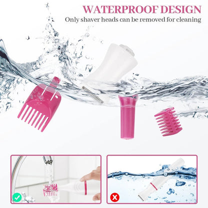 5-in-1 Cordless Hair Removal Trimmer for Face & Body