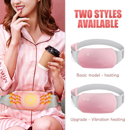 Heated Cramp Relief Belt for Abdomen & Back Comfort