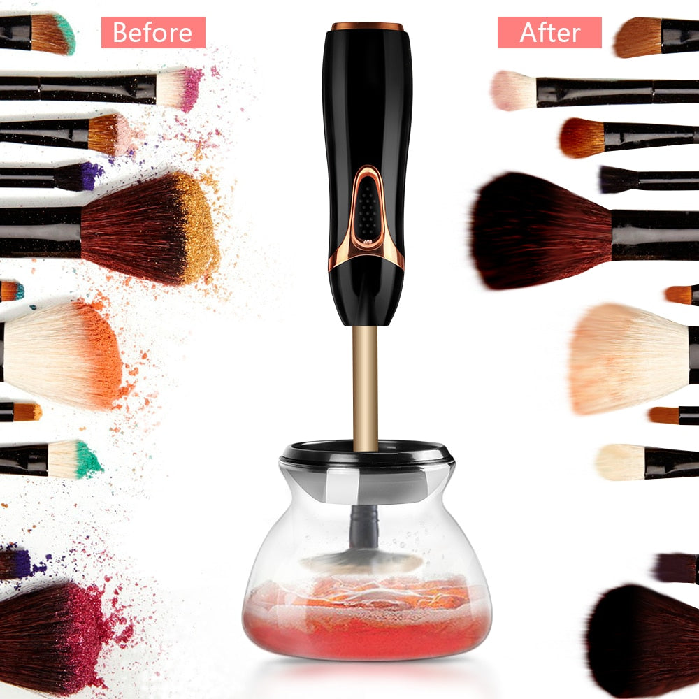 Automatic Makeup Brush Cleaner & Dryer for Deep Cleaning