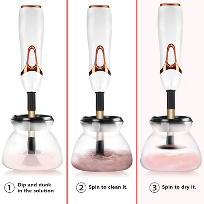 Automatic Makeup Brush Cleaner & Dryer for Deep Cleaning