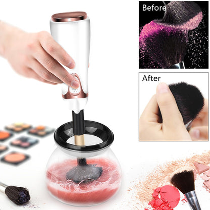 Automatic Makeup Brush Cleaner & Dryer for Deep Cleaning