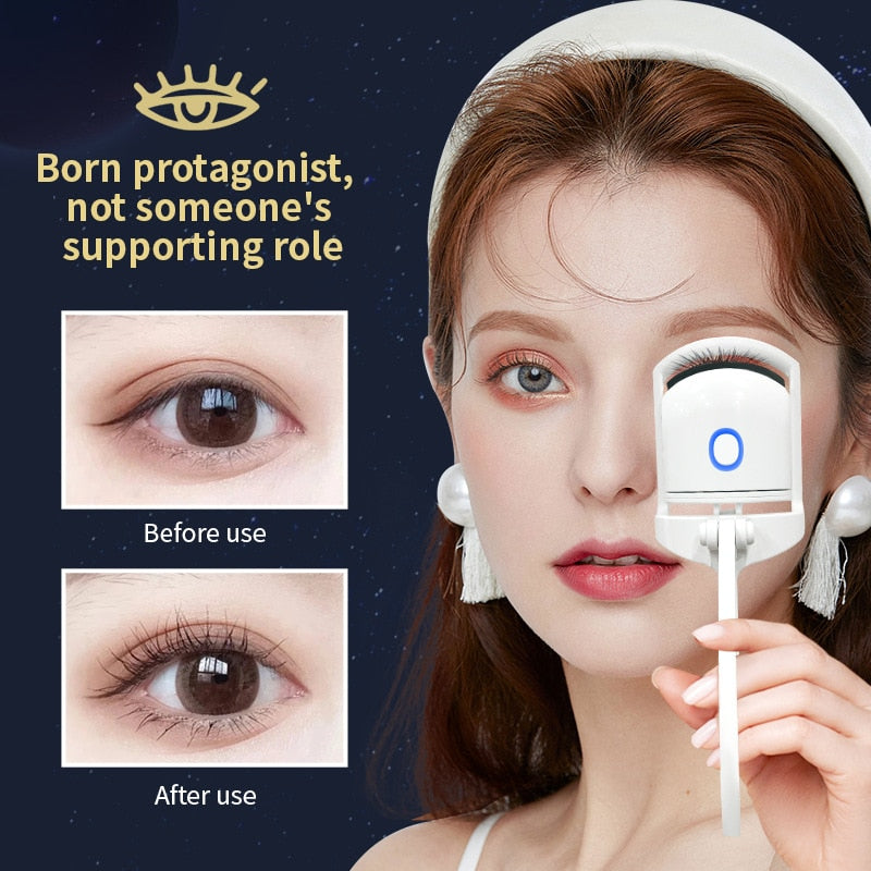 Heated Eyelash Curler for Natural & False Lashes