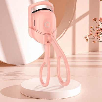 Rechargeable Heated Eyelash Curler for Lasting Lift