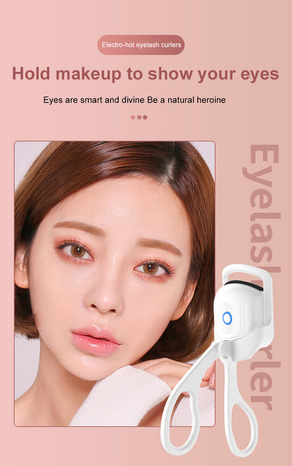 Quick-Heat Eyelash Curler for Lifted Lashes