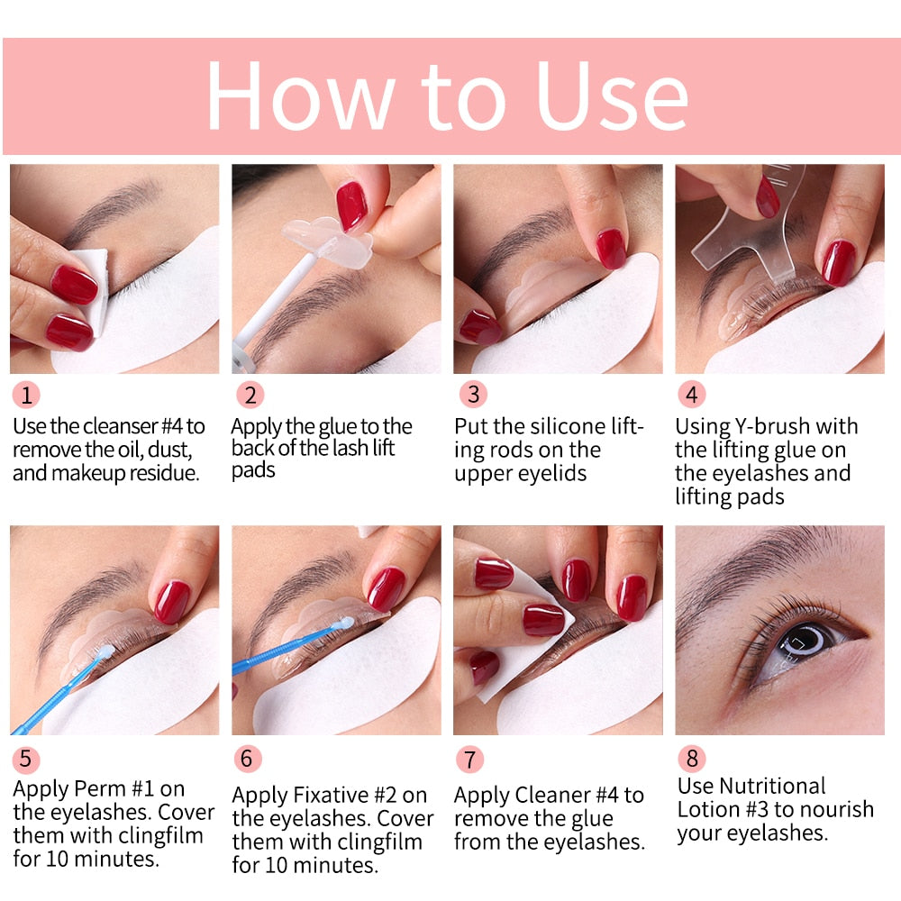 ICONSIGN Lash Lift Kit for Salon-Style Lift at Home