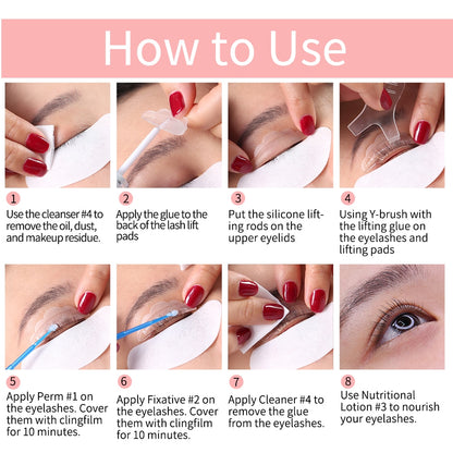 ICONSIGN Lash Lift Kit for Salon-Style Lift at Home
