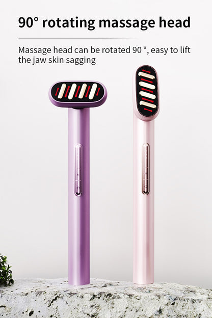 5-in-1 Microcurrent Facial Wand for Lift, Glow & Acne Care