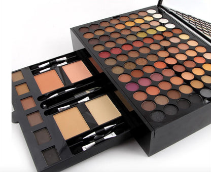 Complete Makeup Kit with Eyeshadow, Blush & Powders