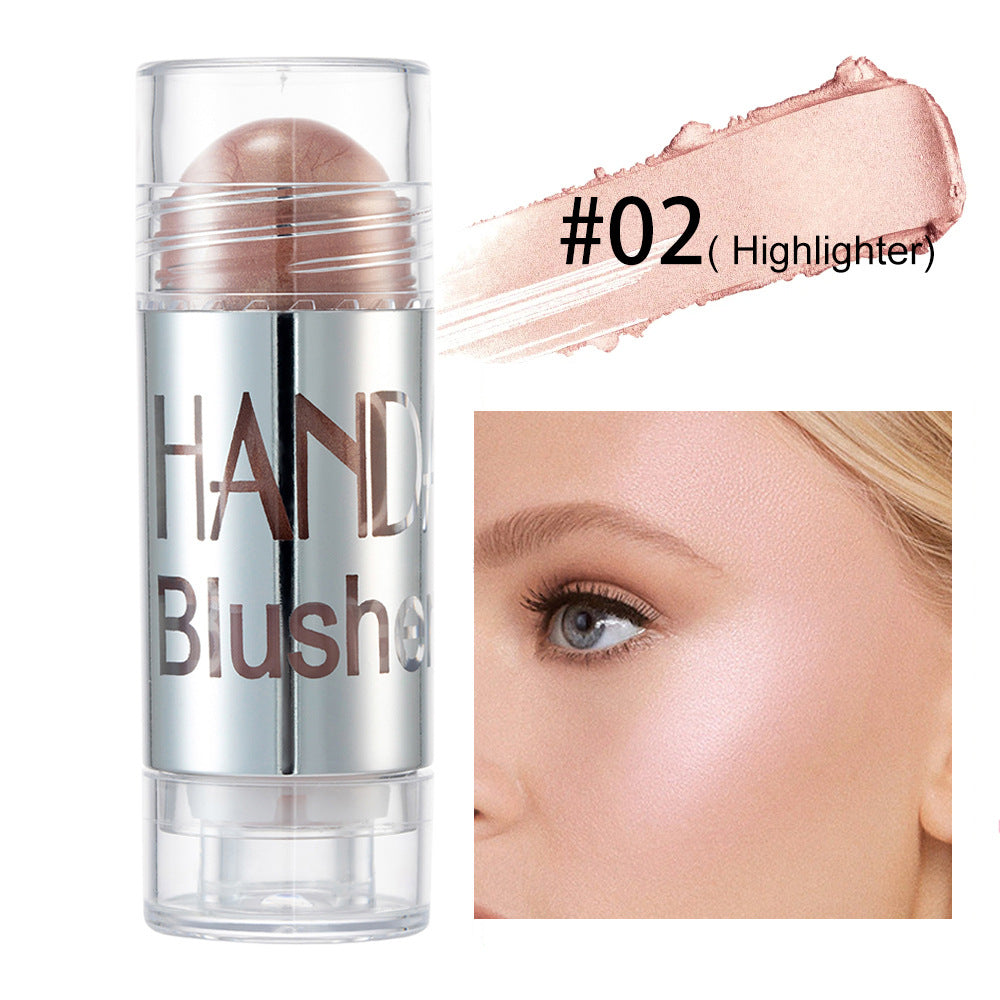 Hydrating Shimmer Blush Stick for Dewy Cheeks