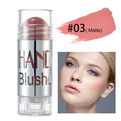 Hydrating Shimmer Blush Stick for Dewy Cheeks