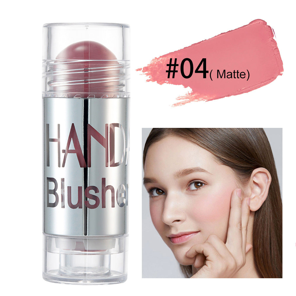 Hydrating Shimmer Blush Stick for Dewy Cheeks
