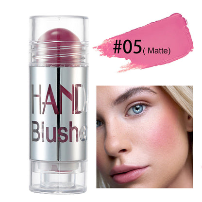 Hydrating Shimmer Blush Stick for Dewy Cheeks