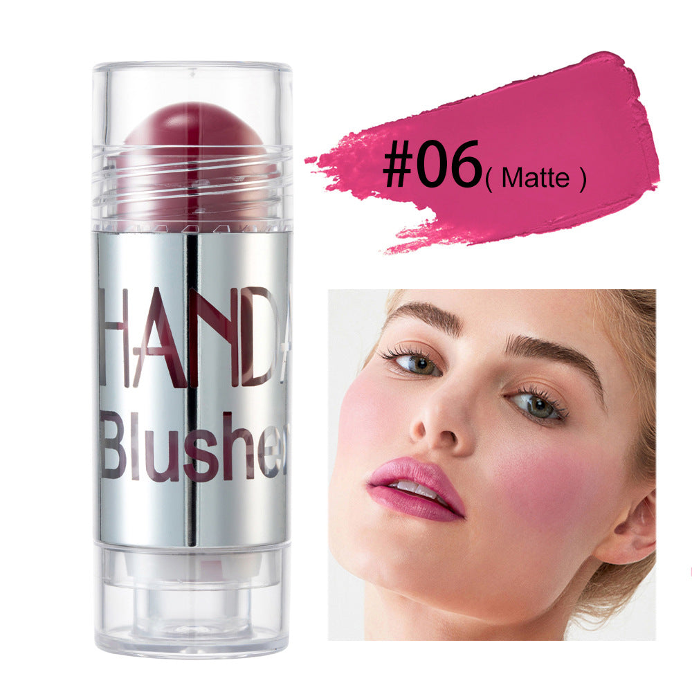 Hydrating Shimmer Blush Stick for Dewy Cheeks