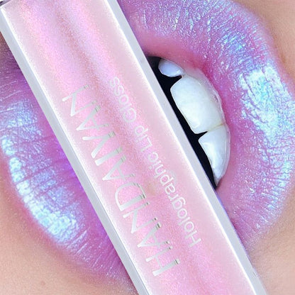Multi-Chrome Lip Gloss for High-Shine Color-Shifting Finish