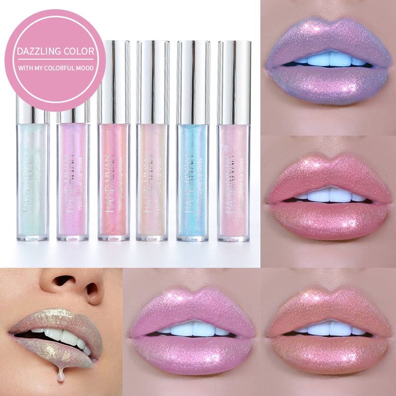 Multi-Chrome Lip Gloss for High-Shine Color-Shifting Finish