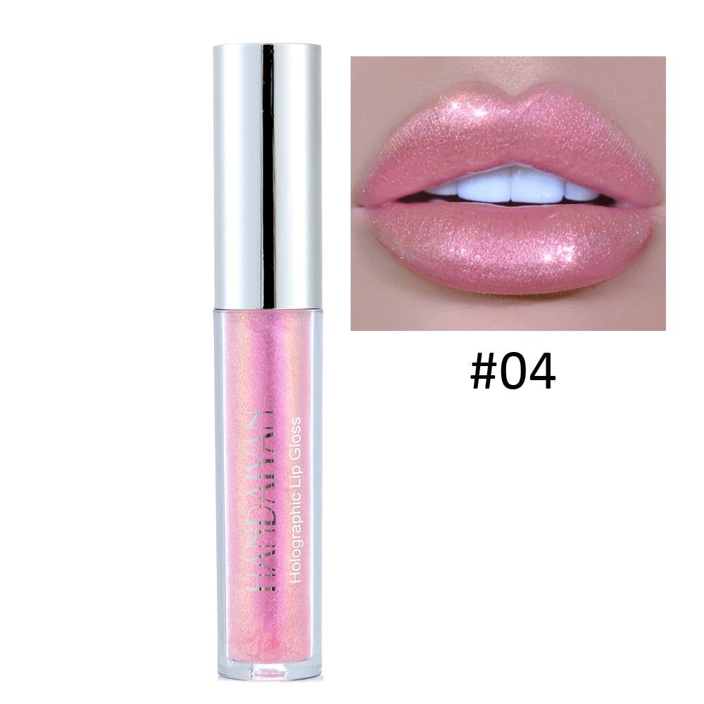 Multi-Chrome Lip Gloss for High-Shine Color-Shifting Finish