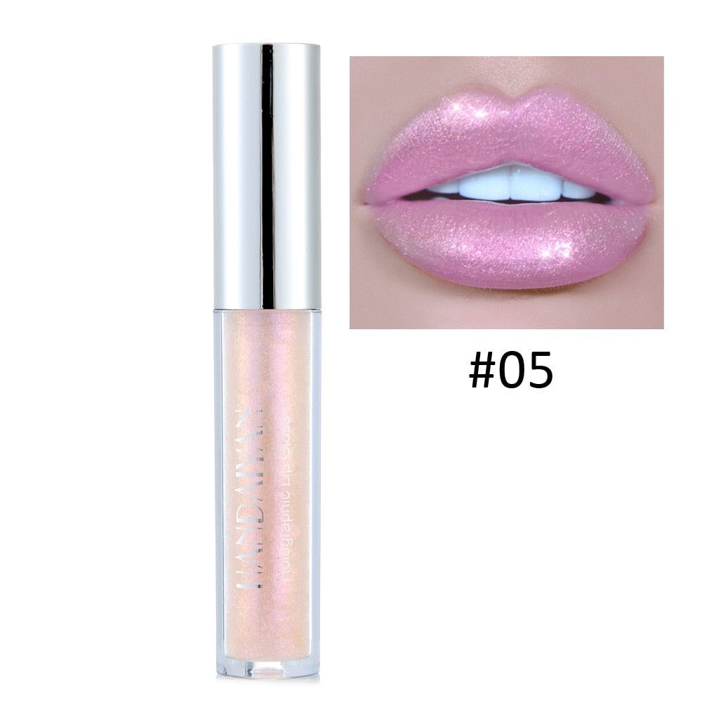 Multi-Chrome Lip Gloss for High-Shine Color-Shifting Finish