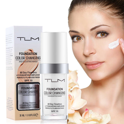 Tone-Adjusting Foundation for Natural Coverage