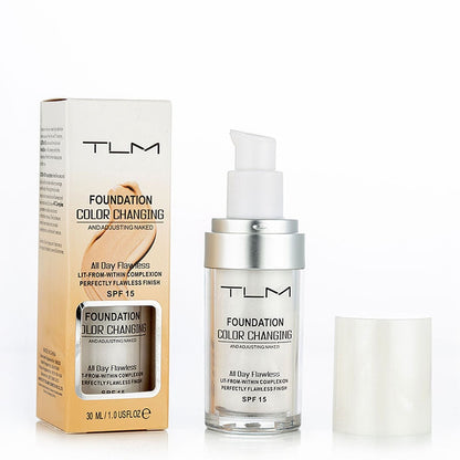 Tone-Adjusting Foundation for Natural Coverage