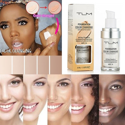 Tone-Adjusting Foundation for Natural Coverage