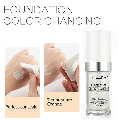 Tone-Adjusting Foundation for Natural Coverage