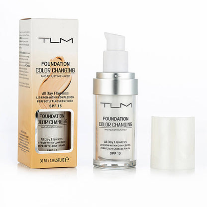 Tone-Adjusting Foundation for Natural Coverage