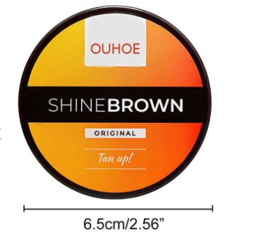 ShineBrown Fast Tanning Gel for a Deep Golden Glow