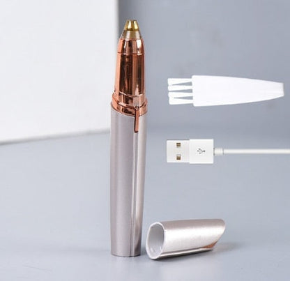 USB Rechargeable Eyebrow Shaver for Precise Touch-Ups