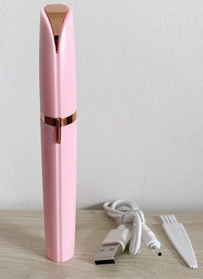 USB Rechargeable Eyebrow Shaver for Precise Touch-Ups