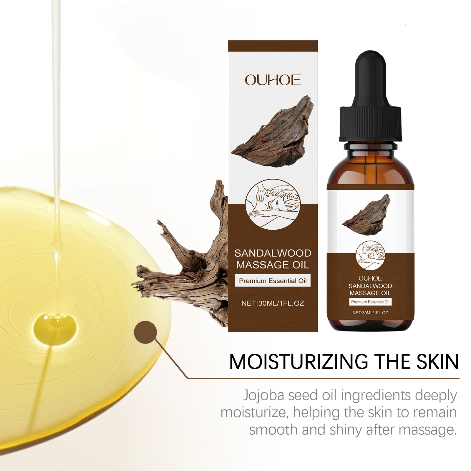 Moisturizing Body Oil for Dry Skin & Daily Glow