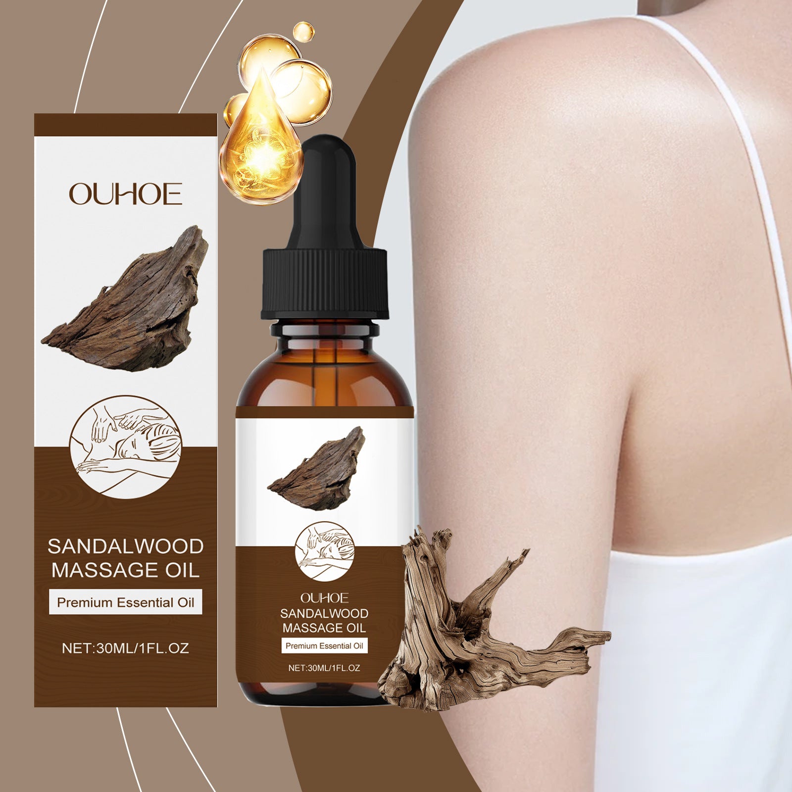Moisturizing Body Oil for Dry Skin & Daily Glow