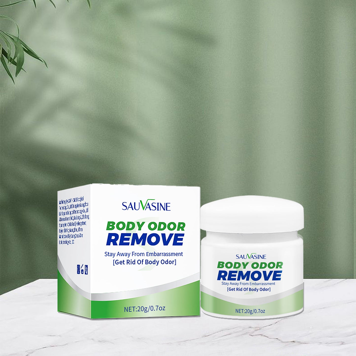 Body Odor Control Cream for Fresh Underarms & Skin
