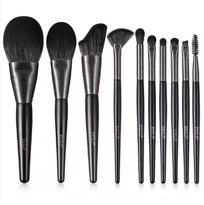 10-Piece Makeup Brush Set for Smooth Blending