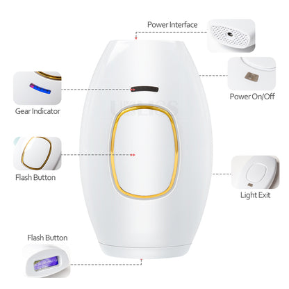 IPL Hair Removal Device for Long-Lasting Smooth Skin