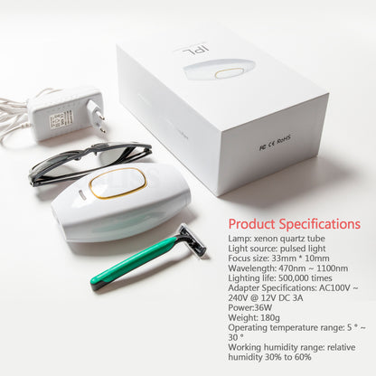 IPL Hair Removal Device for Long-Lasting Smooth Skin