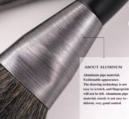 10-Piece Makeup Brush Set for Smooth Blending
