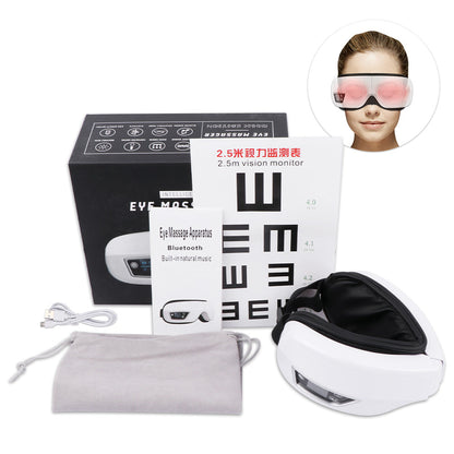 6D Heated Eye Massager for Tired Eyes & Puffiness