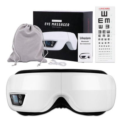 6D Heated Eye Massager for Tired Eyes & Puffiness