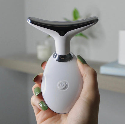 LED EMS Facial Massager for Firming, Glow & Puffiness