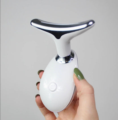 LED EMS Facial Massager for Firming, Glow & Puffiness