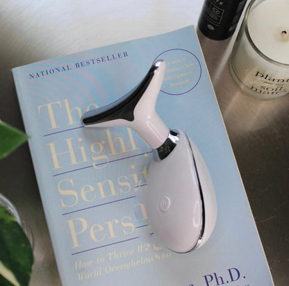 LED EMS Facial Massager for Firming, Glow & Puffiness