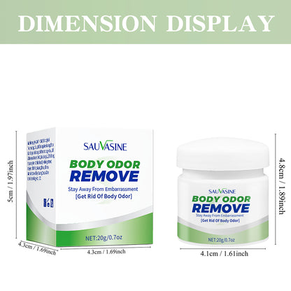 Body Odor Control Cream for Fresh Underarms & Skin