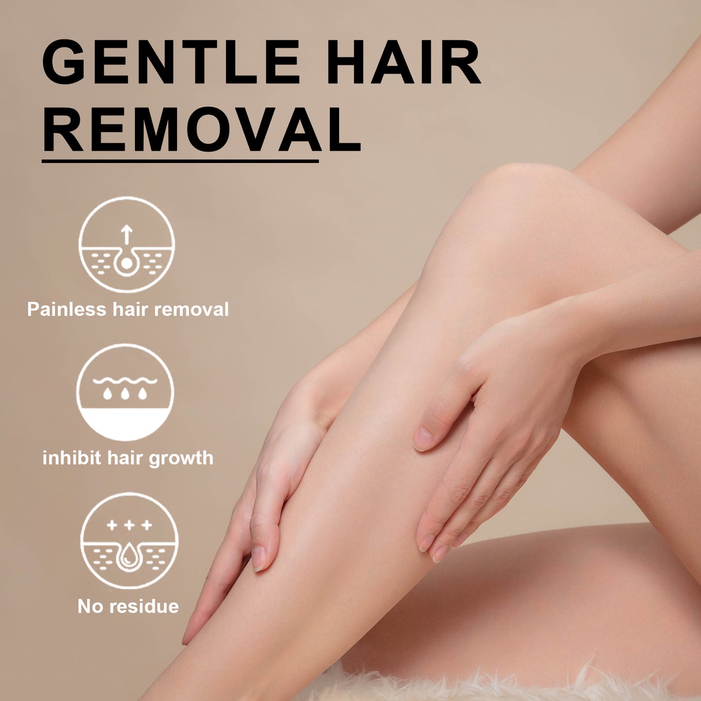 OceAura Hair Removal Body Butter for Smooth Skin