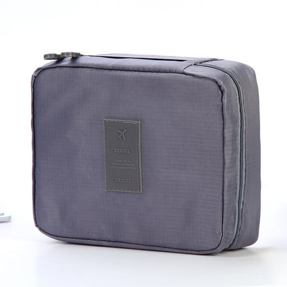 Waterproof Travel Makeup Bag with Divided Compartments