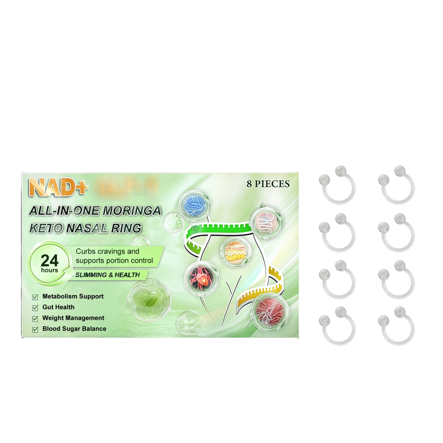 Gentle Nose Ring Kit for Night Breathing Support