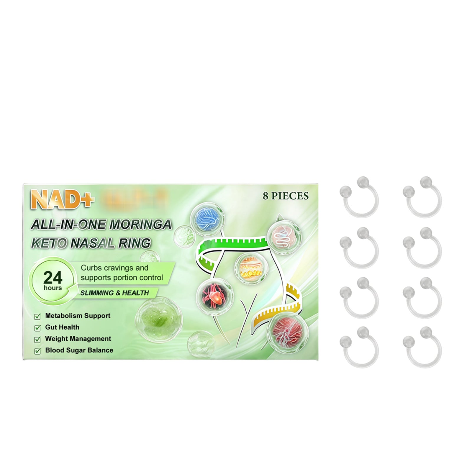 Gentle Nose Ring Kit for Night Breathing Support